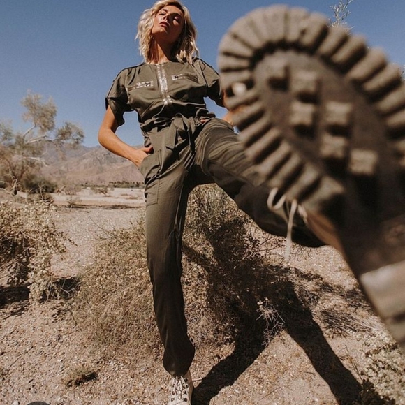 INSPR x Tezza Pants - Inspr x Tezza Terrarium Moon Jumpsuit  Size S